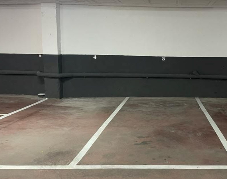 Tasación de plaza de garaje independiente en mismo edificio