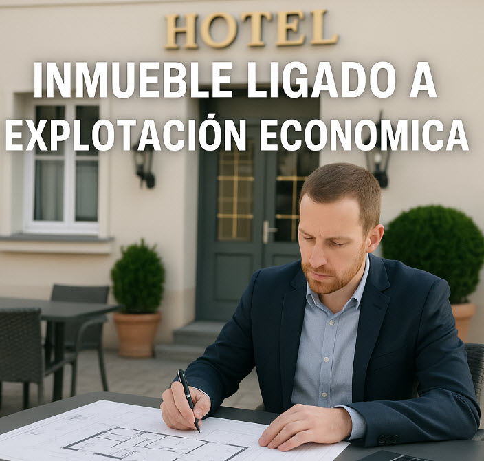 inmueble ligado a explotación economica