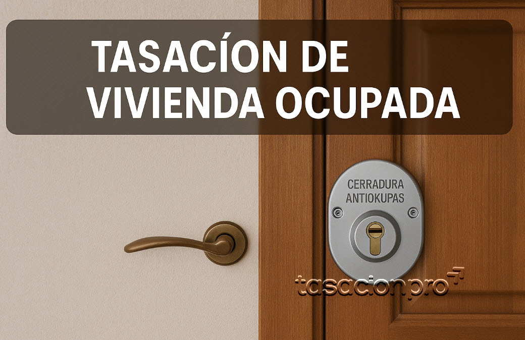tasación de vivienda ocupada