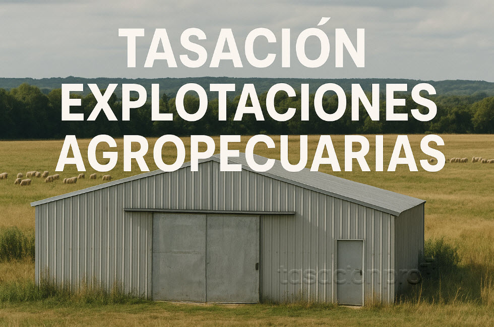 tasación explotaciones agropecuarias