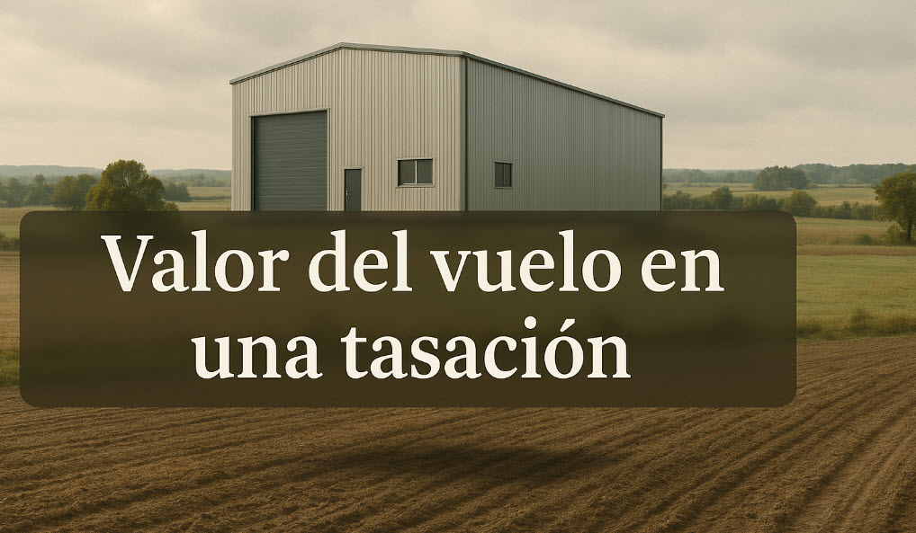 valor del vuelo en una tasación