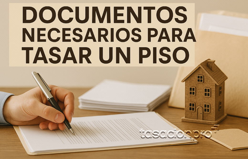 documentos necesarios para tasar un piso