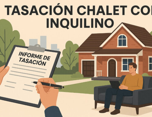 Tasación chalet con inquilino: claves para valorar una vivienda arrendada