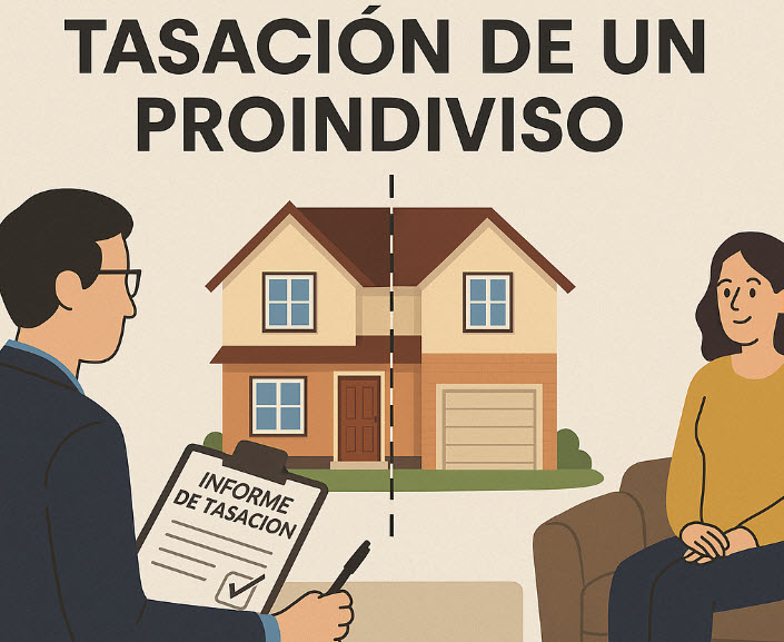 tasación de un proindiviso