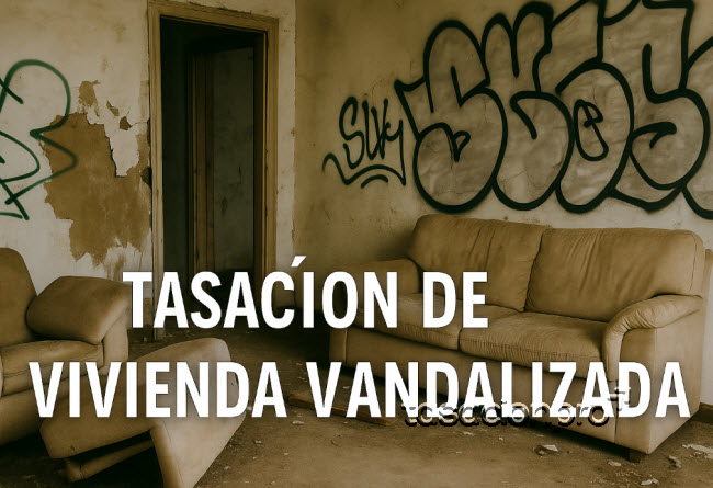 tasación de vivienda vandalizada