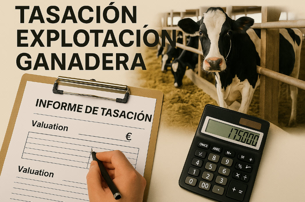 tasación explotación ganadera