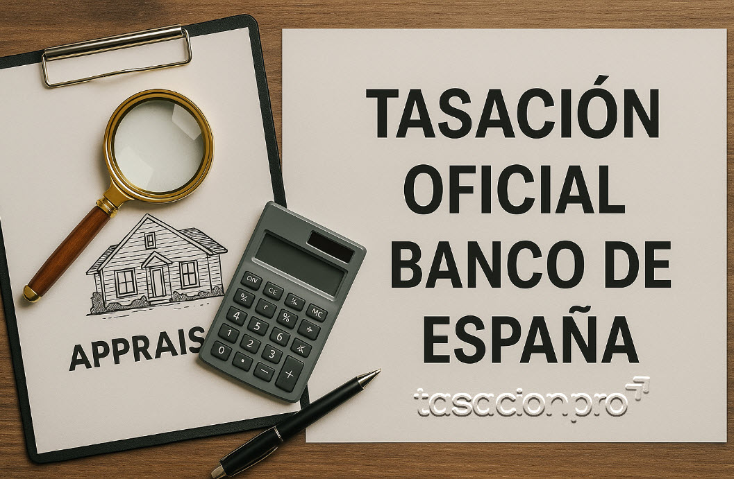 tasación oficial Banco de España