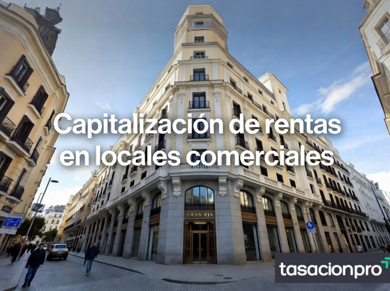 capitalización de las rentas en locales comerciales
