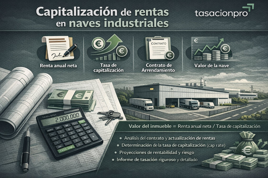 capitalizacion rentas en naves industriales