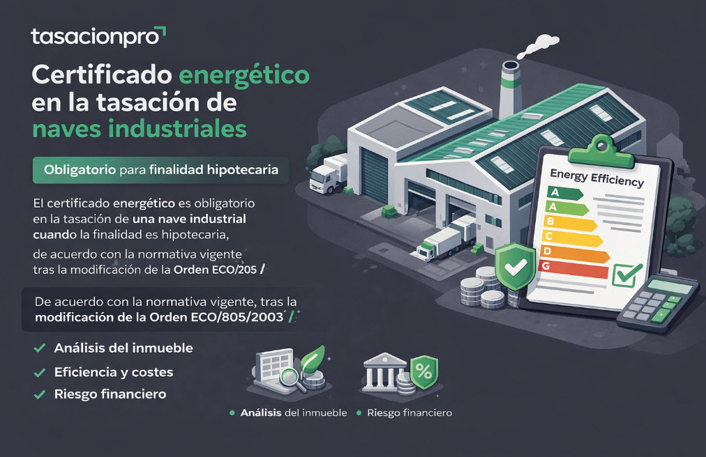 certificado energetico naves industriales