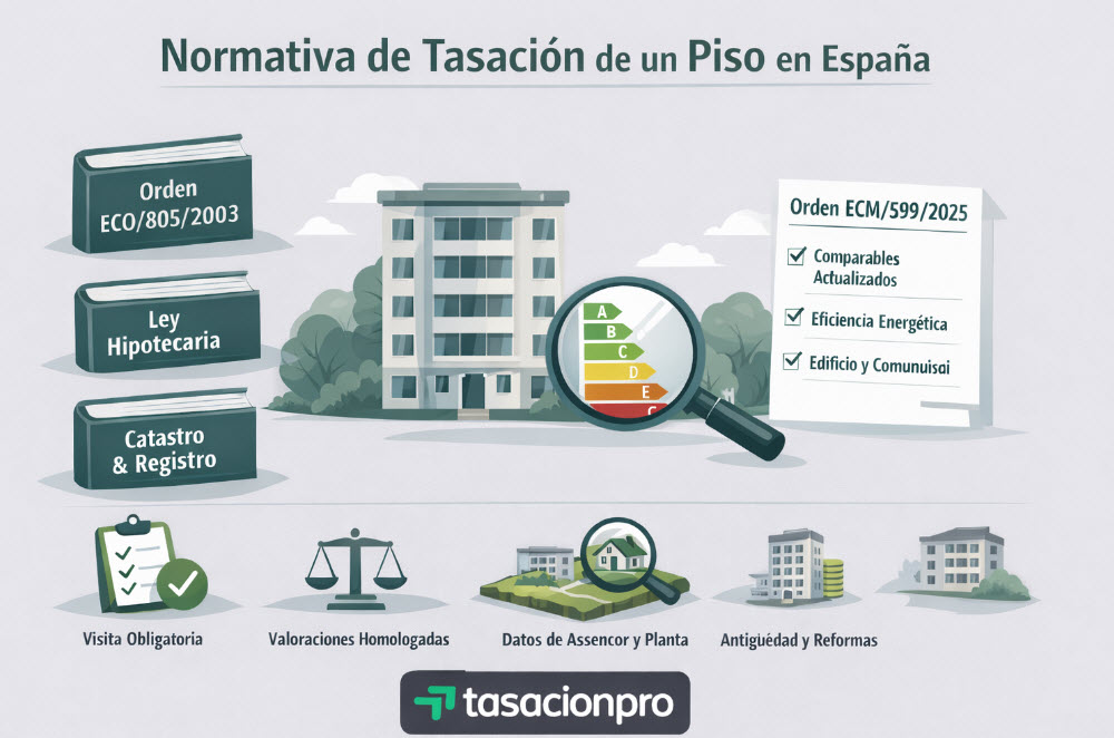 normativa tasacion piso España