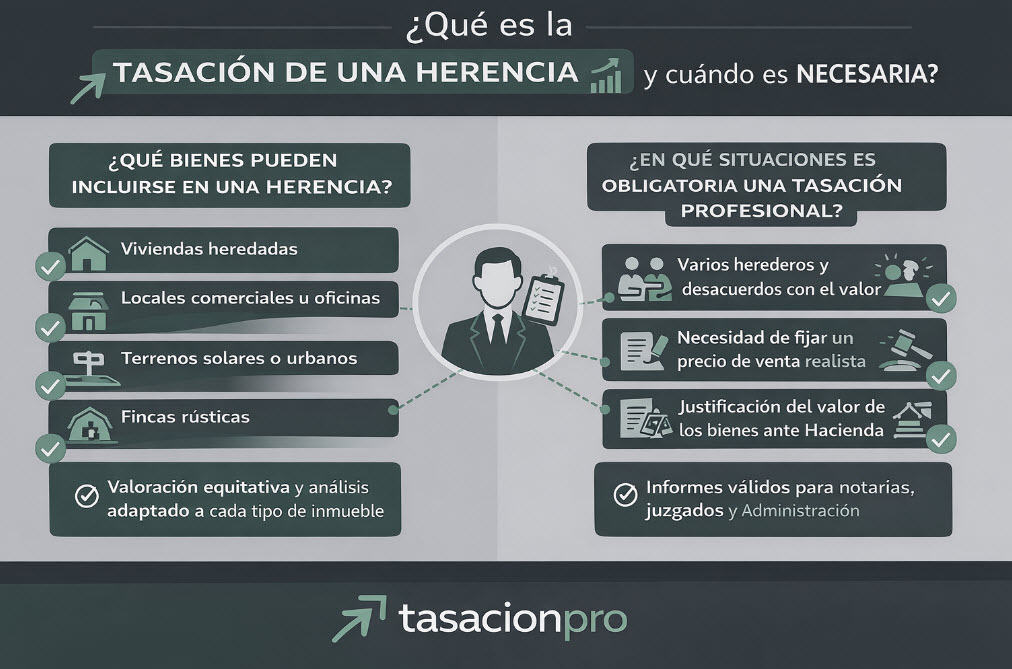que es la tasacion de una herencia