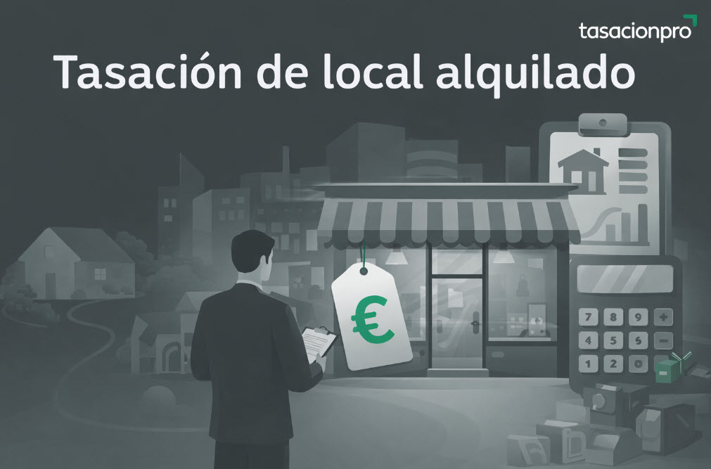 tasación de local alquilado